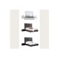 Lit en cuir italien de luxe DODO, blanc, 180x200