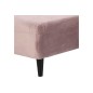 Canapé d'angle en tissu matelassé de qualité Rita coloris rose pale, angle gauche, 4 places Canapé d'angle en tissu matelassé de qualité Rita coloris rose pale, angle gauche, 4 places