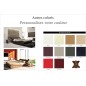 Lit en cuir italien de luxe DREAM, personnalisé, 160x200