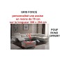 2eme Canapé d'angle relax en cuir buffle italien, de luxe RELAXINO personnalisé sur mesure avec une assise en moins de 78 cm, su