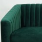 Canapé ASINI 2 places en tissu de qualité, couleur vert Canapé ASINI 2 places en tissu de qualité, couleur vert