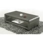 Table basse design VERA, gris foncé