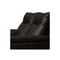 Canapé taille 3 places avec 2 relax en 100% tout cuir épais de luxe italien avec 2 relax électriques, PERINI, chocolat
