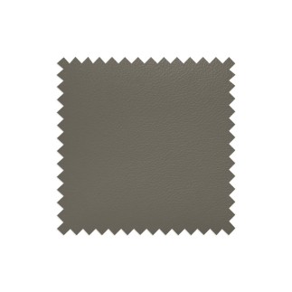 Canapé d'angle convertible en cuir italien de luxe 5/6 places FINLANDE avec coffre, taupe, angle droit