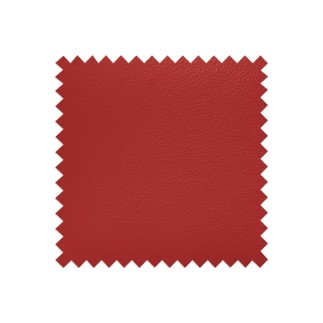 Canapé 3 places convertible en cuir italien de luxe ALVINE, rouge