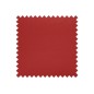 Canapé 3 places convertible en cuir italien de luxe ALVINE, rouge, Rouge foncé