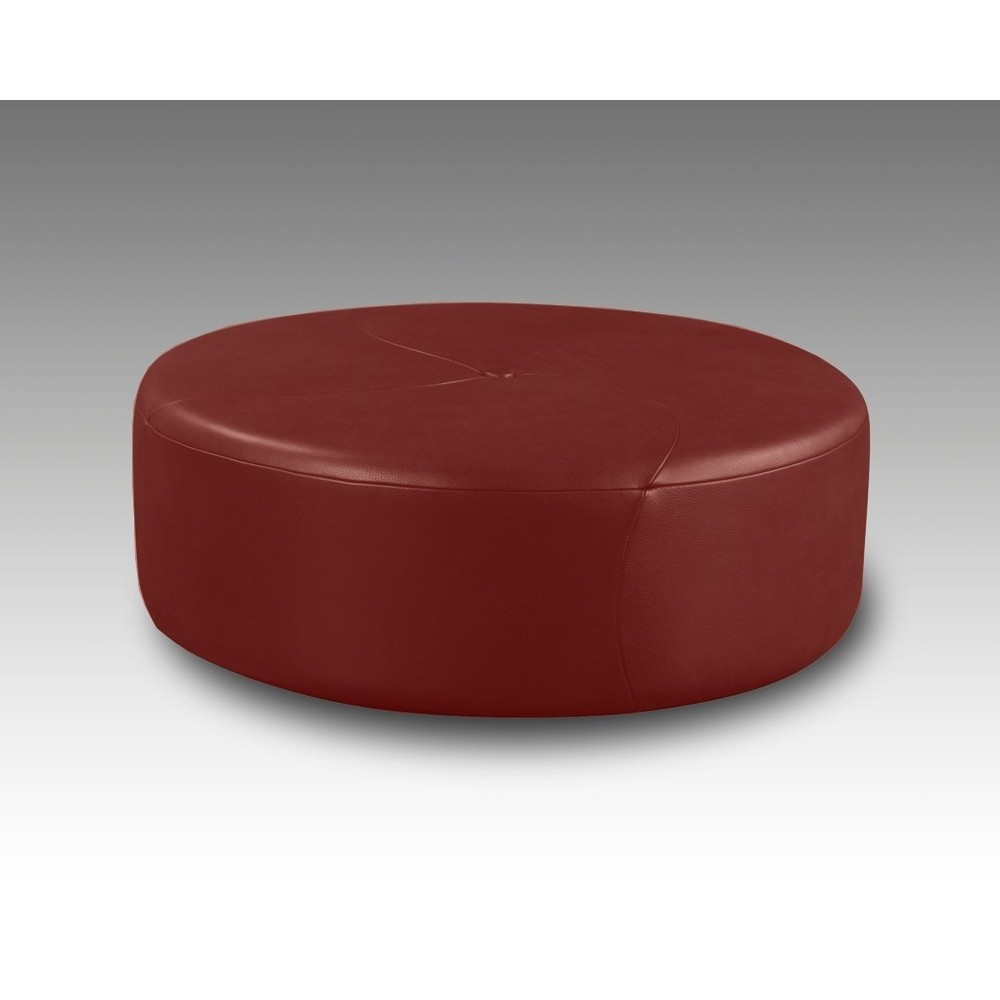Grand pouf GIANT, bordeaux.