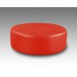 Grand pouf GIANT, rouge.