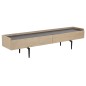 Meuble TV design de qualité avec rangement spacieux, CONTI