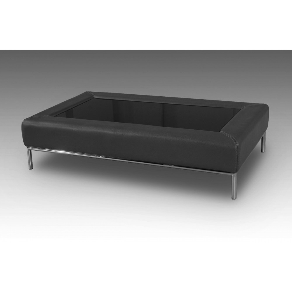Table basse design CONTI, noire