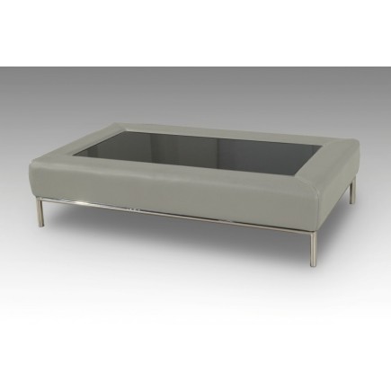 Table basse design CONTI, gris clair