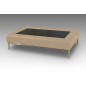 Table basse design CONTI, beige
