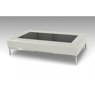 Table basse design CONTI, ecru