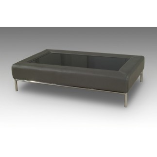 Table basse design CONTI, gris foncé