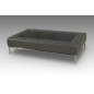 Table basse design CONTI, gris foncé