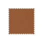 Pouf PORTO en tout cuir italien haut de gamme vachette, coloris marron cognac