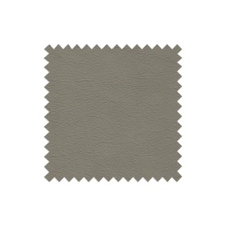 Pouf PORTO en tout cuir italien haut de gamme vachette, coloris gris