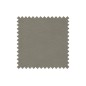 Pouf PORTO en tout cuir italien haut de gamme vachette, coloris gris