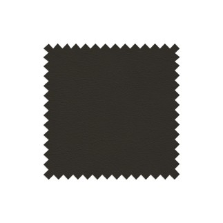 Pouf PORTO en tout cuir italien haut de gamme vachette, coloris noir