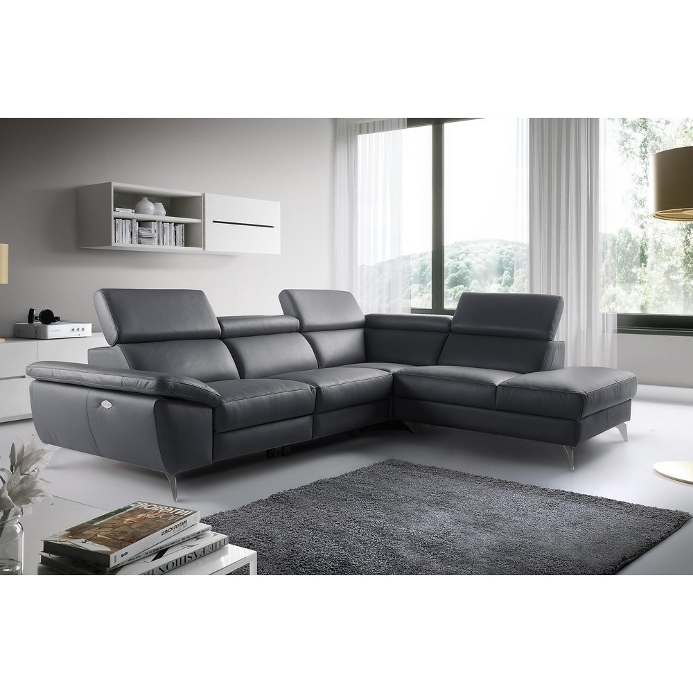 2eme paiement de la commande: Canapé d'angle relax en 100% tout cuir épais de luxe italien avec relax électrique, 5/6 places kas 2eme paiement de la commande: Canapé d'angle relax en 100% tout cuir épais de luxe italien avec relax électrique, 5/6 places kas