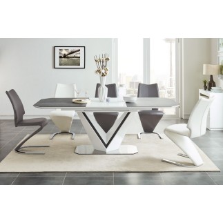 Table à manger extensible Valerie Ceramic