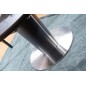 Table à manger extensible ronde / ovale Orba Ceramic couleur gris et noire