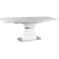 Table à manger extensible Satori II Ceramic, effet marbre