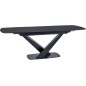 Table à manger extensible Casta I , couleur noire