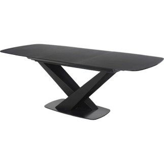 Table à manger extensible Casta I , couleur noire