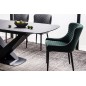Table à manger extensible Casta I , couleur noire