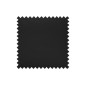 Canapé d'angle en cuir italien de luxe 5 places ASTERO, noir, angle droit