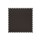 Canapé d'angle en cuir italien de luxe 5 places ASTERO, chocolat , angle droit