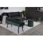 Canapé 3 places en tissu de qualité LISA coloris gris foncé Canapé 3 places en tissu de qualité LISA coloris gris foncé