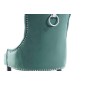 Lot de 2 chaises EDWIN tissu velours de qualité, couleur vert, Vert foncé