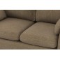 Canapé 2 places en tissu de qualité PANAMA, beige