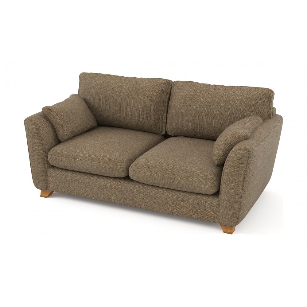 Canapé 3 places en tissu de qualité PANAMA, beige