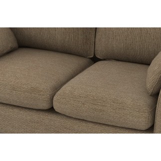 Canapé 3 places en tissu de qualité PANAMA, beige