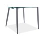 Lot de 2 chaises ASTEN en tissu velours de qualité, couleur vert