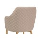Lot de 2 chaises ASTONA en tissu de qualité, couleur BEIGE