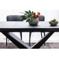 Lot de 2 chaises COLB en tissu velours de qualité, couleur gris