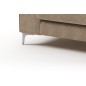 Fauteuil 1 place en tissu de qualité ERVIN, beige