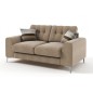 Canapé 2 places en tissu de qualité ERVIN, beige