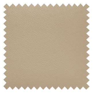 Canapé d'angle en cuir italien de luxe 5 places ASTRIDO, beige, angle droit