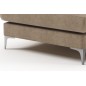 Canapé d'angle en tissu de qualité ERVIN, beige, angle gauche