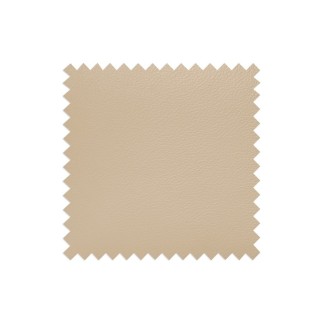 - Canapé d'angle en cuir italien de luxe 5/6 places TONUS, beige, angle gauche