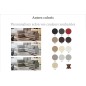 Canapé d'angle en 100% tout cuir italien de luxe 5 places, convertible et avec coffre, NILSEN, couleur personnalisée, angle gauc