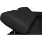 Canapé d'angle en cuir italien de luxe 5 places LUTECE noir, angle droit Canapé d'angle en cuir italien de luxe 5 places LUTECE noir, angle droit