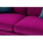 Fauteuil 1 place en tissu de qualité TOMY, fuschia