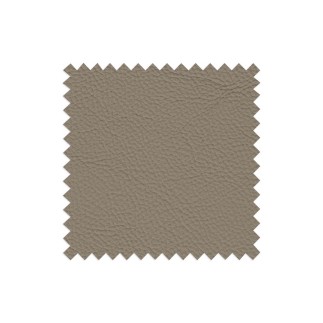 Canapé 3 places en 100% tout cuir épais italien vachette HAMBOURG, couleur taupe
