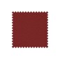 Canapé 3 places en 100% tout cuir épais italien vachette HAMBOURG, couleur rouge foncé